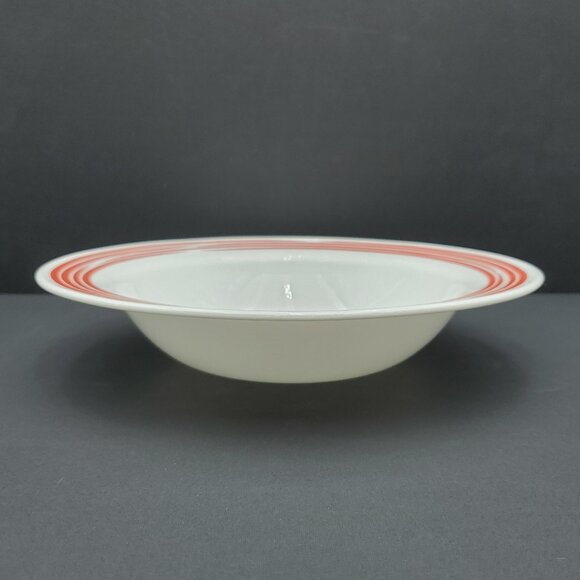 Corelle Strokes of Color Red Individual Dinner Pasta Bowl Cranberry Serving Bowl - Picture 2 of 7